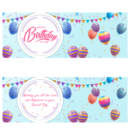 Birthday Box Test (Color | Size)